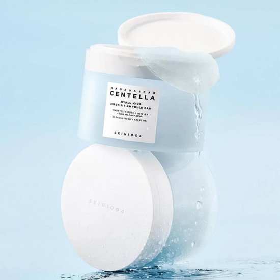 Увлажняющие пэды для лица с центеллой «Hyalu-Cica Jelly-Fit Ampoule Pad»
