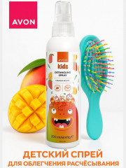 Детский спрей для облегчения расчесывания волос с ароматом манго - Фото 1