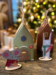 Адвент-календарь новогодний с заданиями «Новый год в лесу» - Фото 13