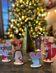 Адвент-календарь новогодний с заданиями «Новый год в лесу» - Фото 18