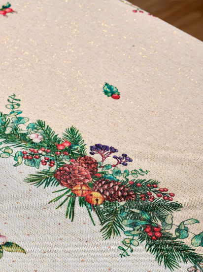 Скатерть овальная с люрексом «Celebration»