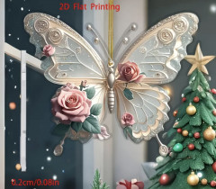 Подвесная игрушка елочная «Бабочка» - Фото 1