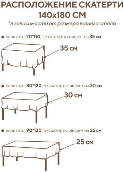Скатерть прямоугольная с люрексом «Щелкунчик»
