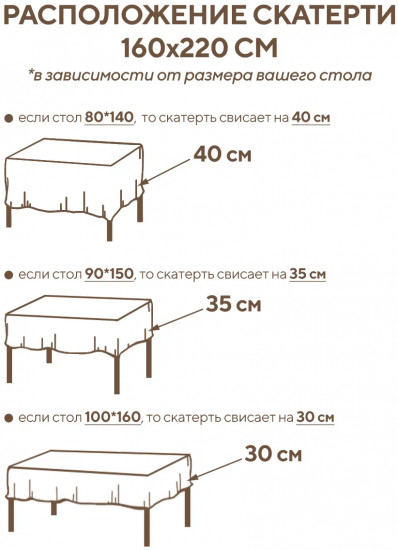 Скатерть прямоугольная с люрексом «Щелкунчик»