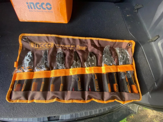 Набор шарнирно-губцевого инструмента «Industrial»