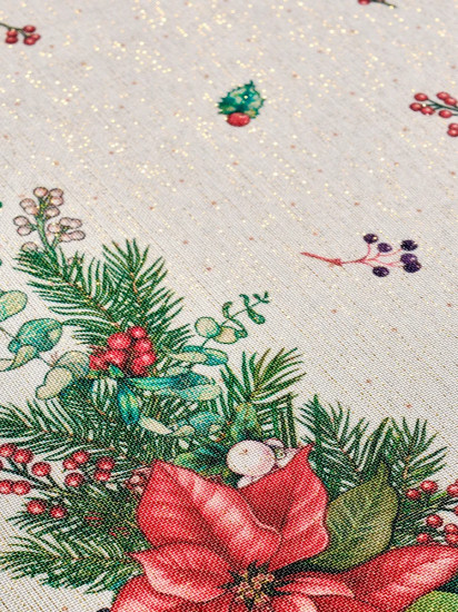 Скатерть круглая с люрексом «Celebration»