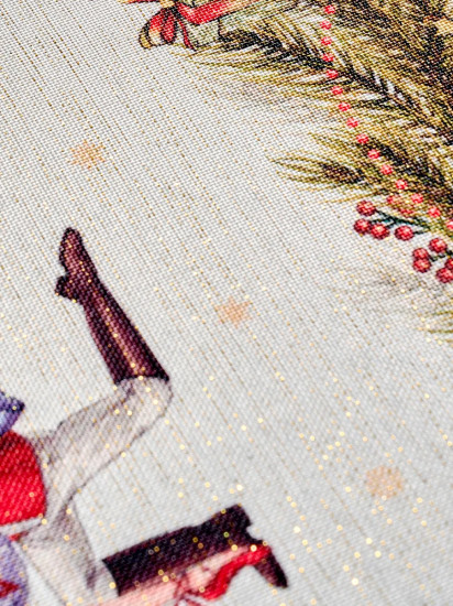 Скатерть круглая с люрексом «Щелкунчик»