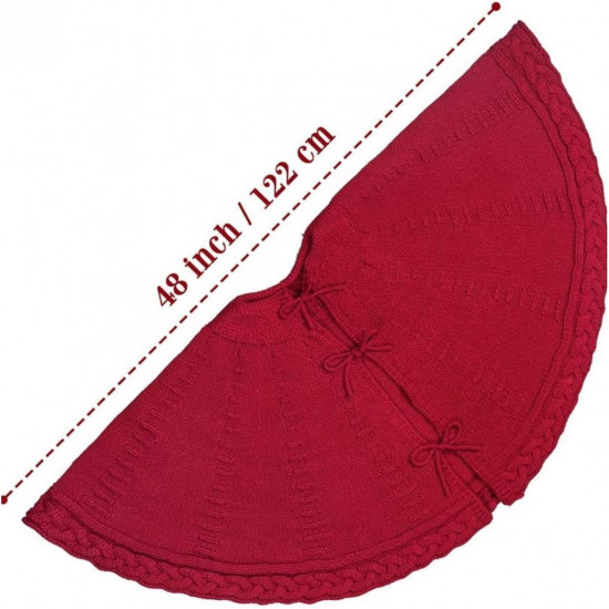 Коврик-юбка под новогоднюю елку