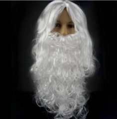 Парик и борода Деда Мороза - Фото 1