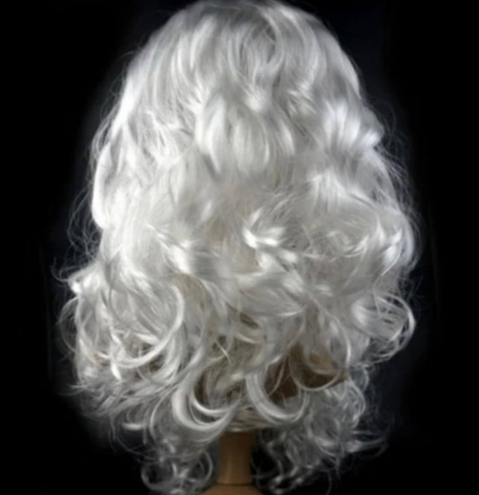 Парик и борода Деда Мороза