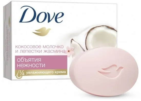 Мыло-крем туалетное «Кокосовое молочко и лепестки жасмина»