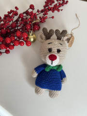 Новогодний набор для новорожденного «Олененок» - Фото 5