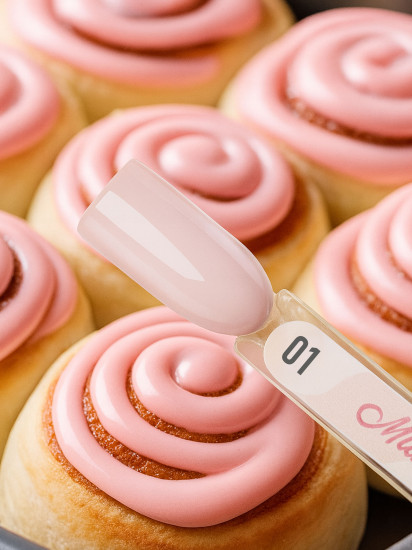 Закрепитель для гель-лака «Milk Top», оттенок ADRI 01