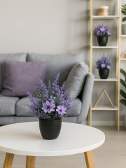 Набор цветов в кашпо - Фото 4