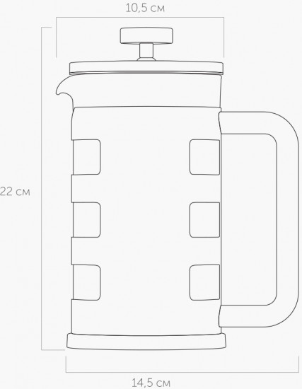 Френч-пресс «Krystof»