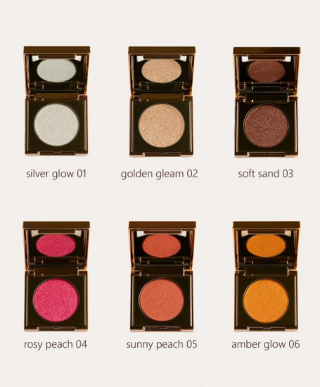 Тени для век, оттенок 01 Silver Glow