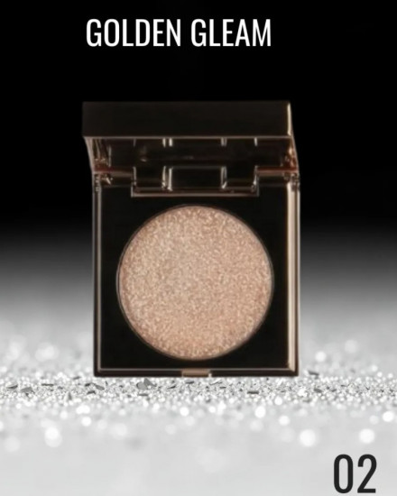 Тени для век, оттенок 02 Golden Gleam