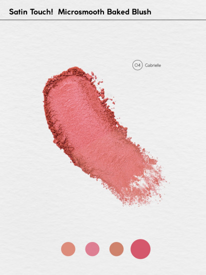 Румяна для лица «Satin Touch!», оттенок 04 Gabrielle
