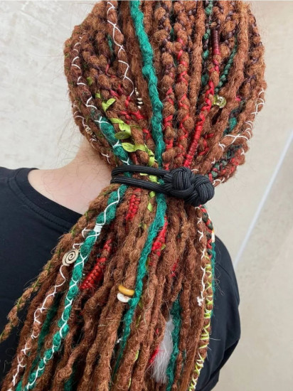 Резинка для волос бесшовная