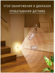 Умный светодиодный светильник с датчиком движения - Фото 2