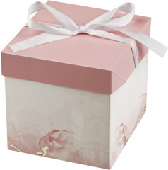 Коробка складная подарочная «Pink marble» - Фото 8