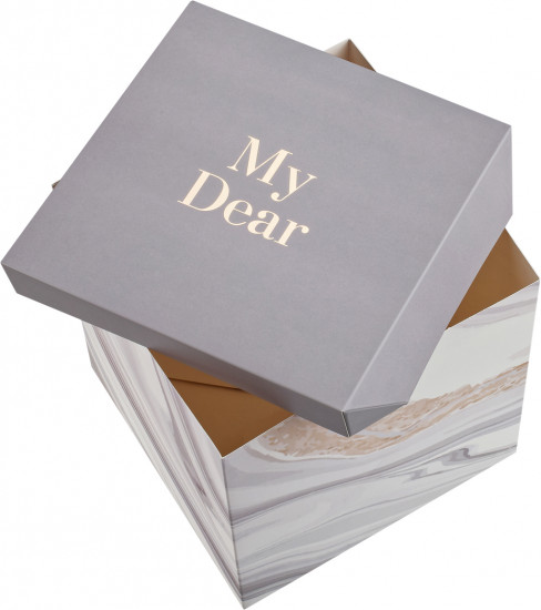 Коробка складная подарочная «Marble»