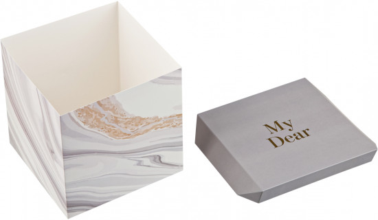 Коробка складная подарочная «Marble»