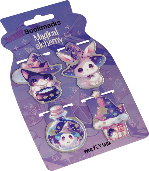 Набор закладок для книг магнитных «Megical alchemy»