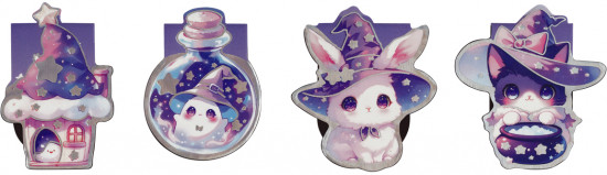 Набор закладок для книг магнитных «Megical alchemy»