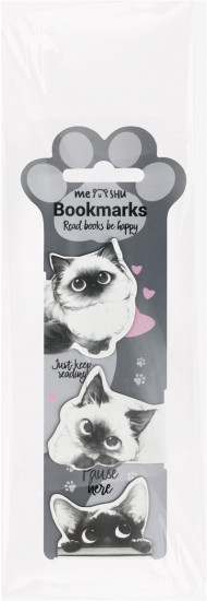 Набор закладок для книг магнитных «Cats»
