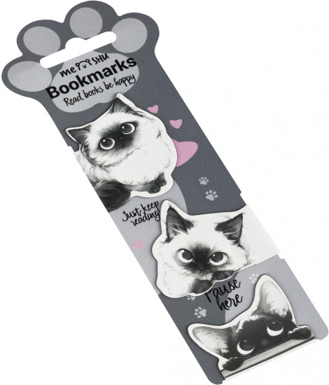 Набор закладок для книг магнитных «Cats»