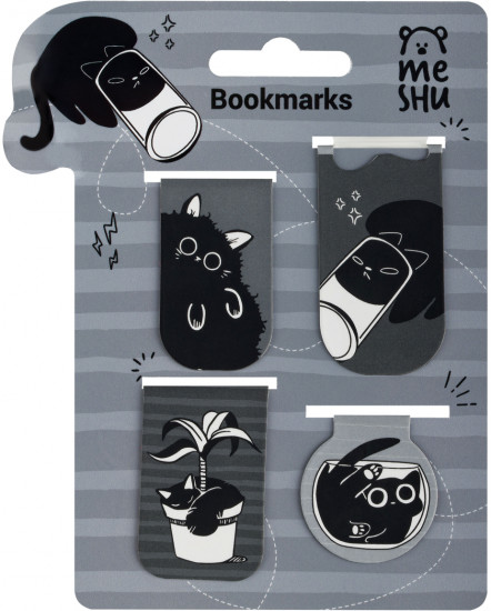 Набор закладок для книг магнитных «Meow Sy»