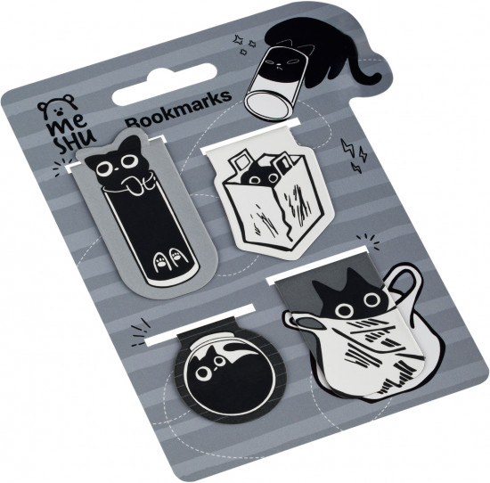 Набор закладок для книг магнитных «Meow Sy»