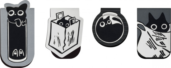 Набор закладок для книг магнитных «Meow Sy»