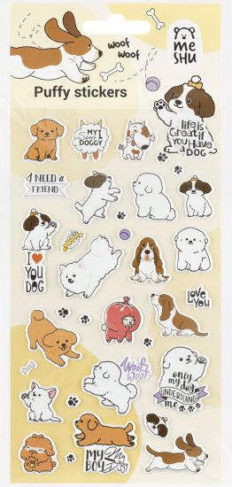 Наклейки объемные «Best friend»