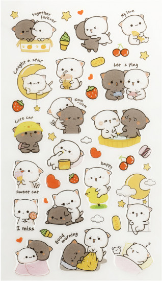 Наклейки гелевые