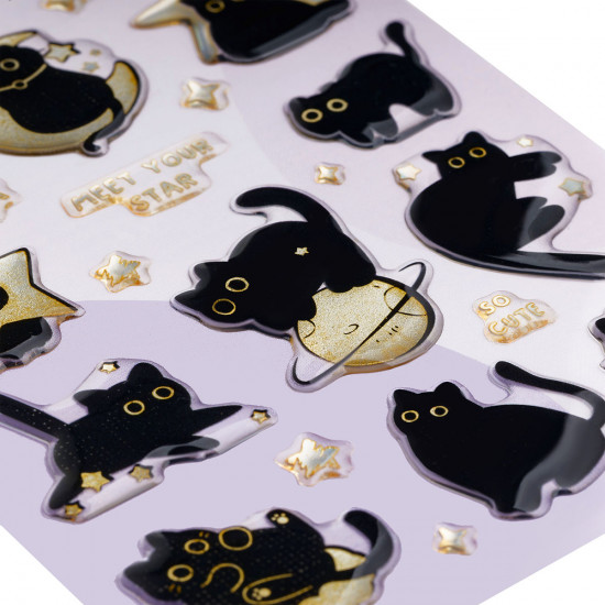 Наклейки гелевые