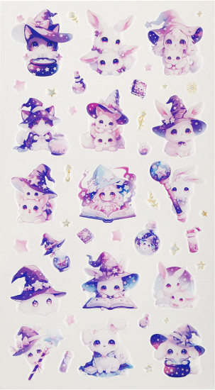 Наклейки гелевые