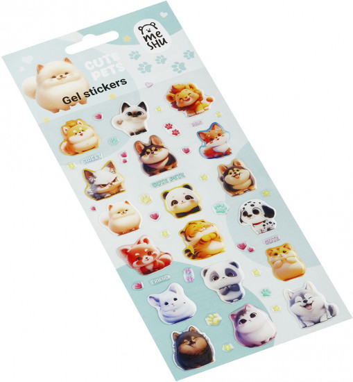 Наклейки гелевые