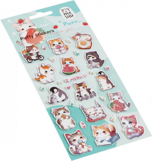 Наклейки объемные