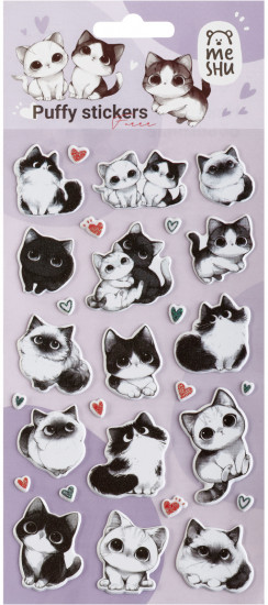 Наклейки объемные