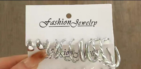 Набор сережек женских