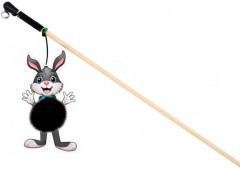 Игрушка-дразнилка для кошек «Заяц» - Фото 1