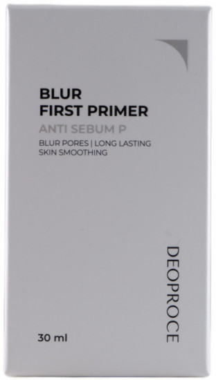 Праймер для лица матирующий «Blur First Primer Anti Sebum P», оттенок Бесцветный