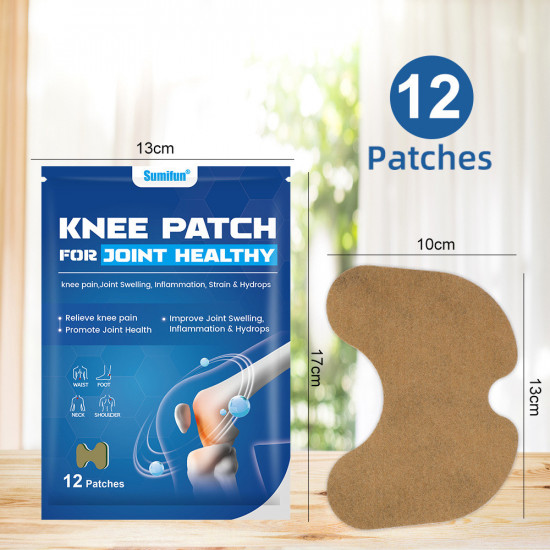 Обезболивающие противовоспалительные коленные пластыри с разогревающим эффектом