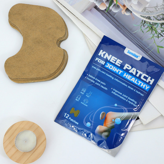 Обезболивающие противовоспалительные коленные пластыри с разогревающим эффектом