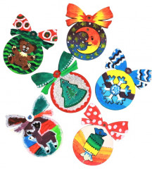 Набор для творчества «Елочные игрушки» - Фото 3