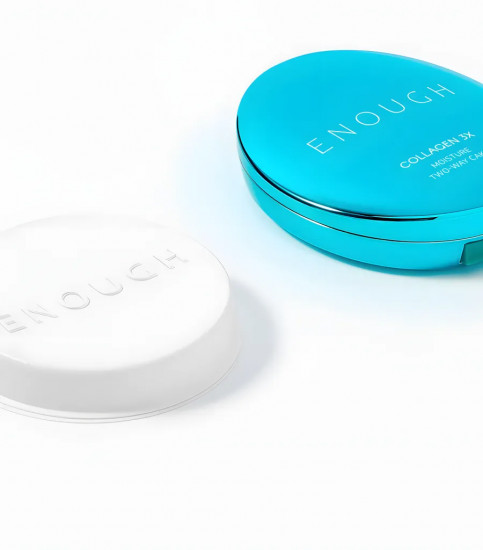 Пудра компактная с коллагеном и запасным блоком «Moisture Two-way Cake» SPF28 PA++, оттенок 21N