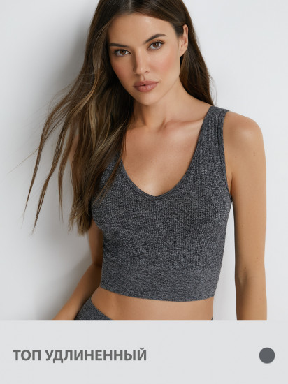 Топ женский «Melange Wafle»