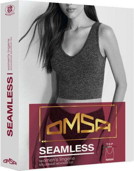 Топ женский «Melange Wafle»